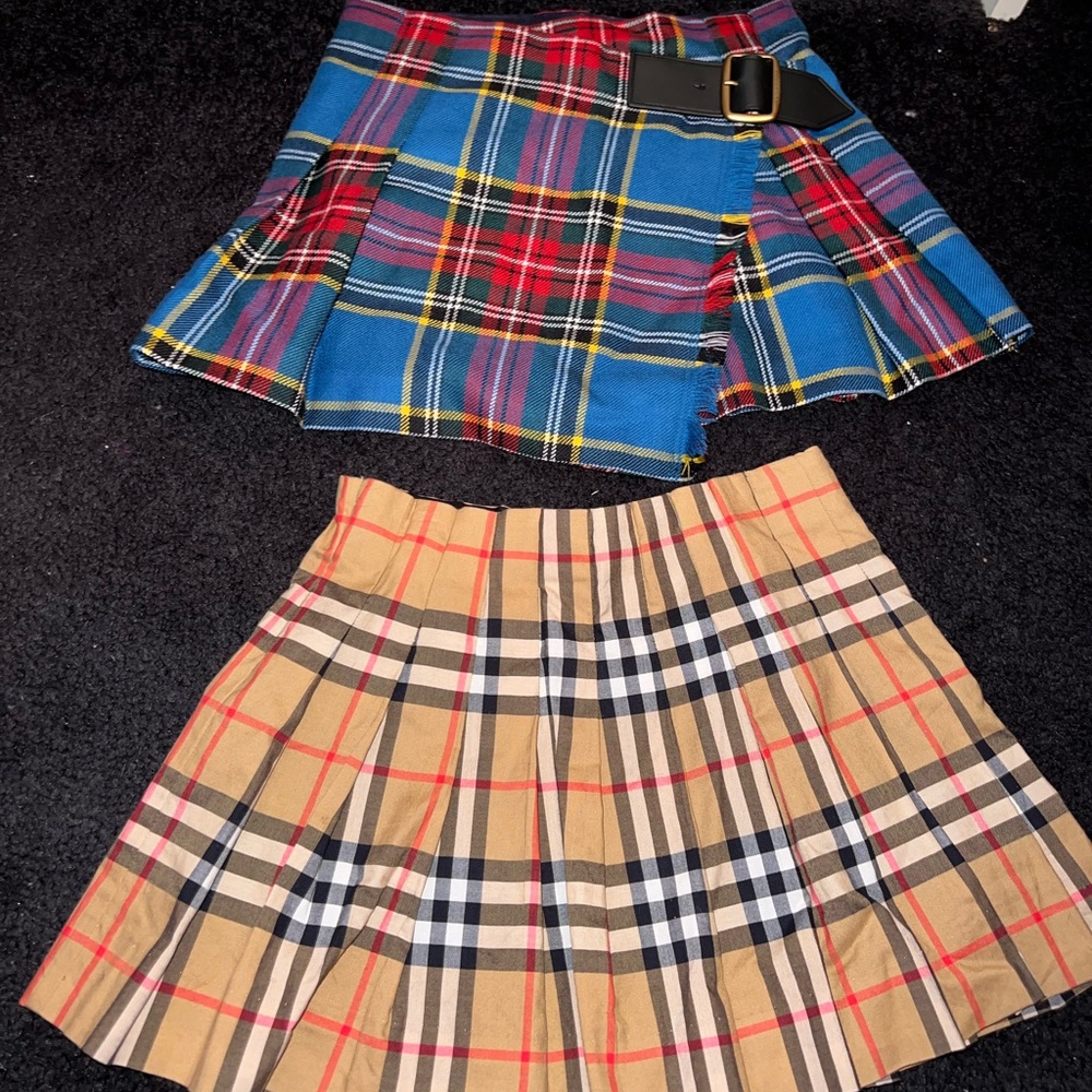 Girls Burberry skirts